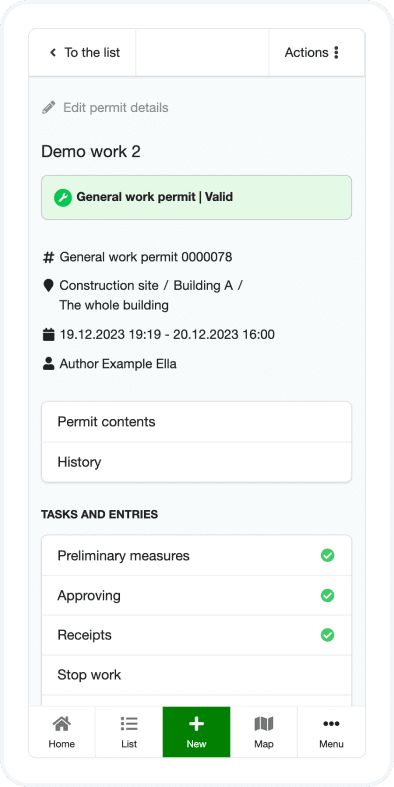 Gate Apps permit information product image