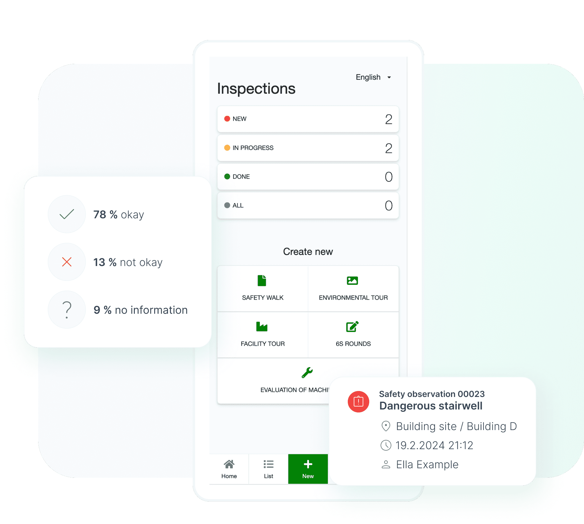 Gate Apps HSEQ-tool features